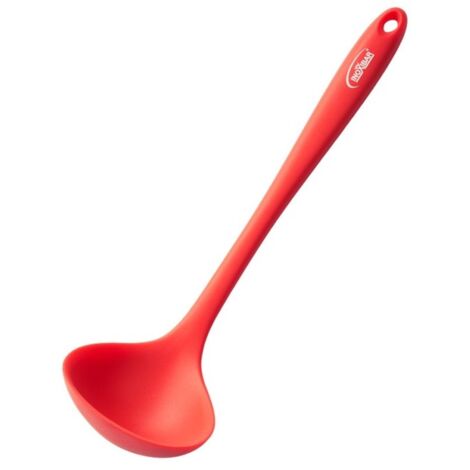Cuchara coc pasta 29,7x8,7cm silic ro inoxibar