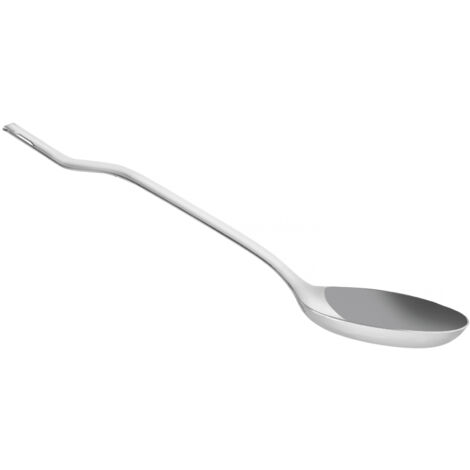 Cuchara de acero para salsa de pizza, 50 ml, 280 x 65 mm