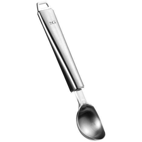 Cuchara de helado de acero inoxidable - cuchara para helado de acero inoxidable, longitud 21,5 cm. - 5Five - acero inoxidable