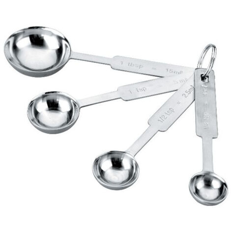 CUCHARA MEDIDAS INOX. (4 PIEZAS) -  IBILI