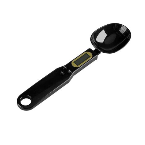 Cuchara medidora digital de 500 g / 0,1 g, báscula de cocina digital, cuchara medidora electrónica, pantalla LCD digital con cucharas medidoras para alimentos.