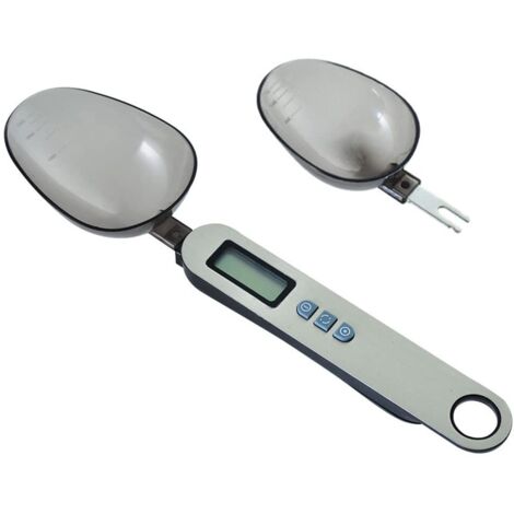 Cuchara medidora portátil - Cuchara electrónica multifuncional - Peso de la cuchara: de 0 a 3 g a 500 g