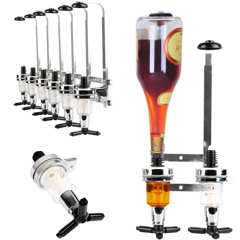 

Cuchara para bebidas con soporte de pared | Porta botella dispensador de bebidas 6 piezas