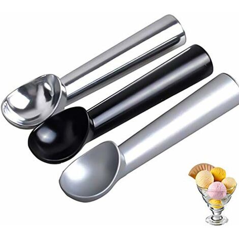 Cuchara para helado Cuchara para helado de aluminio/Pala para helado antiadherente profesional/3 piezas