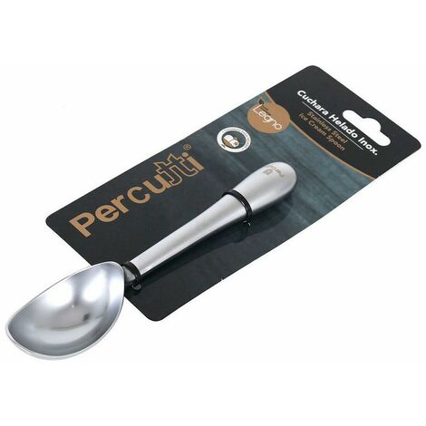 Cuchara para Helado Percutti Legno Plateado Acero Inoxidable (24 x 8 x 4 cm) 8435322508729 S2211335 Percutti