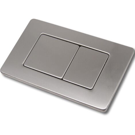 Cuchara para la cisterna del inodoro: modelo Sigma30 en gris antracita, compatible con sistemas de doble descarga, plástico resistente con elementos metálicos.