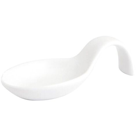 CUCHARA PORCELANA APERTIVO CHEF - 10X5 CM
