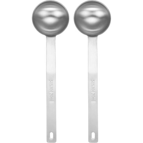 Cucharas medidoras sencillas, 4 cucharaditas (1 cucharada y 1/3), 1 cucharadita, 1 cucharada, 1 cuchara medidora cuadrada pequeña de acero inoxidable 304 con mango largo.