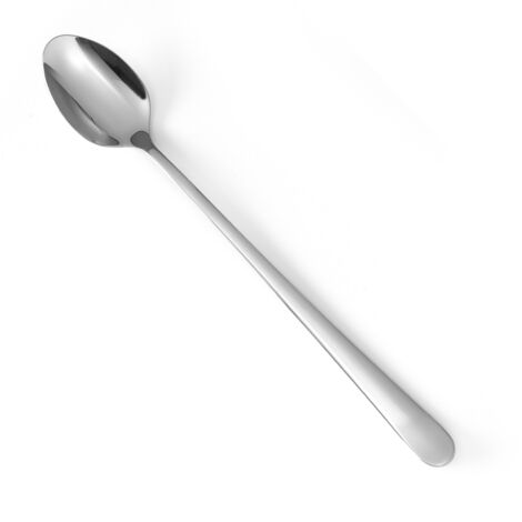 Cucharas para Latte Macchiato Profi Line, acero inoxidable, 198 mm, 6 unidades, Hendi 764503