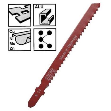 Cuchilla Alt. Mm 75 D.3,0 Fe-Al-Cu-Pl pz.5 K14 Wilpu