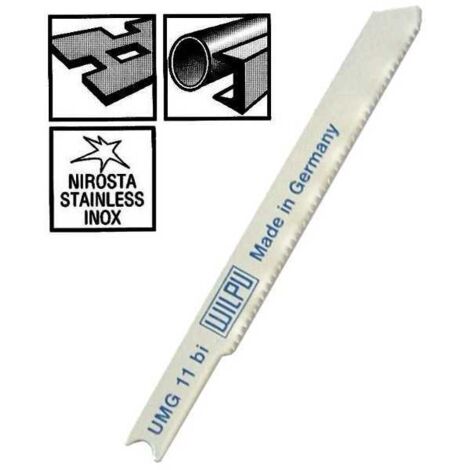 Cuchilla de altura 55 mm D.1,2 Fe-Inx pz.5 Umg11Bi Wilpu