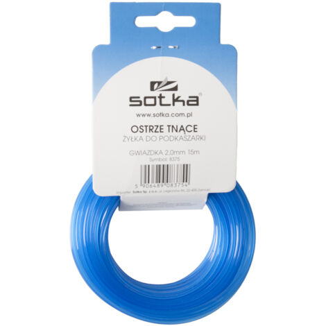 Cuchilla de corte 3,0 mm estrella 15m