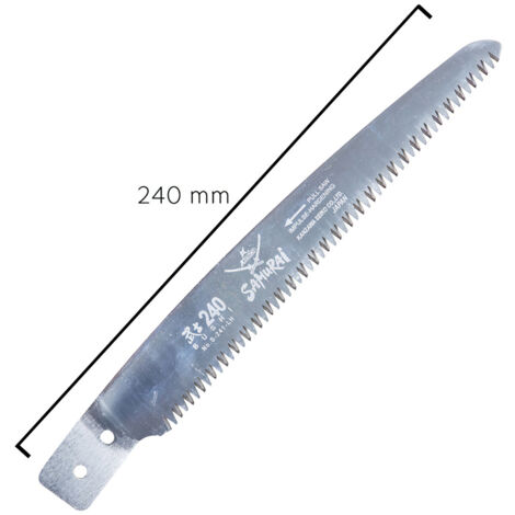 Cuchilla de repuesto de 24 cm para sierra de sable con funda Samurai