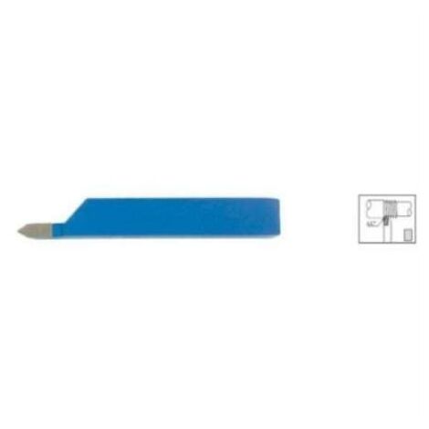 Cuchilla individual P30 para tornos. Para acero. Rosca exterior 60º 25x25x140 METALWORKS