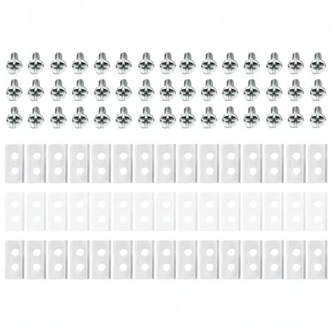Cuchilla inteligente para cortacésped robótico fabricada en acero inoxidable con doble orificio de fijación, corte limpio y preciso, resistente a la corrosión y duradera.