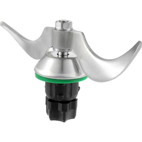 Cuchilla mezcladora de acero inoxidable para Vorwerk Thermomix TM5/TM6 (con anillo de sellado). Accesorio para procesador de alimentos. Compatible con los modelos TM5 y TM6.
