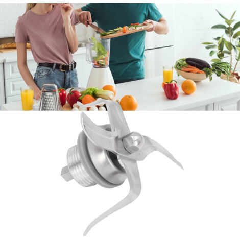 Cuchilla mezcladora de repuesto para Thermomix 3300: cuchilla extractora de zumo fabricada en acero inoxidable apto para uso alimentario con cepillo de limpieza.
