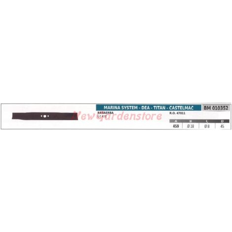 Cuchilla para cortacésped MARINA SYSTEM GT 47E 010352