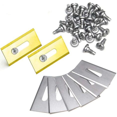 Cuchilla para cortacésped robótico, 30 cuchillas de repuesto universales. Compatible con todos los cortacéspedes robóticos Husqvarna Automower, Gardena y Yardforce D.