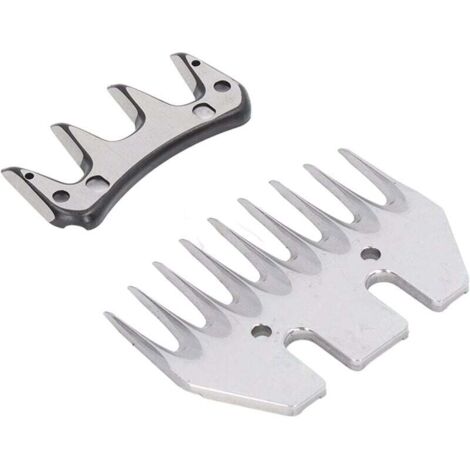 Cuchilla recta de 9 dientes para esquilar ovejas y peines. Cuchillas de repuesto para esquilar cabras, tijeras eléctricas para lana y pelo de animales.