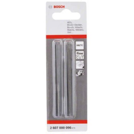 Cuchilla reversible recta Bosch P/Cepillo 2 Piezas