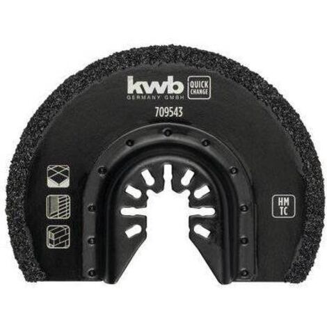 Cuchilla semicircular de inmersión einhell 12x87mm negra - 49709543
