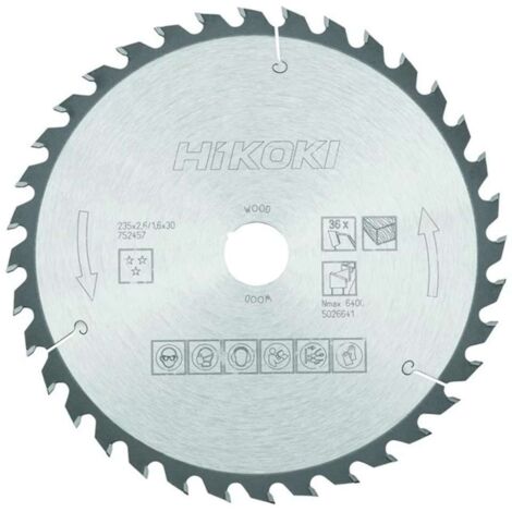 Cuchilla sierra disco HIKOKI 752457