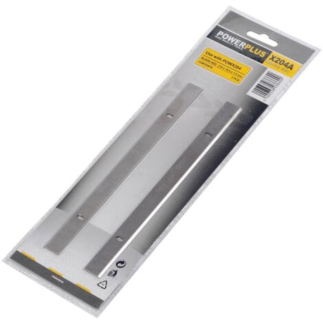 Cuchillas cepillo Powerplus powx204 alto rendimiento 210 mm