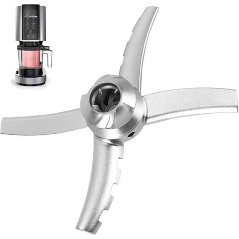 Cuchillas de acero inoxidable para heladeras Ninja Creami Deluxe serie NC500, cuchillas de repuesto duraderas, compatibles con los modelos NC500C/NC501/NC501C/NC501H.