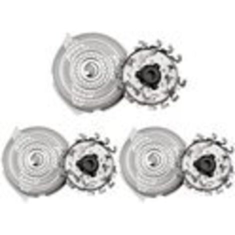 Cuchillas de afeitar compatibles con Philips HQ9/50, 9090, 9080, 9070 y PT920 – Set de 3 piezas-Producto compatible