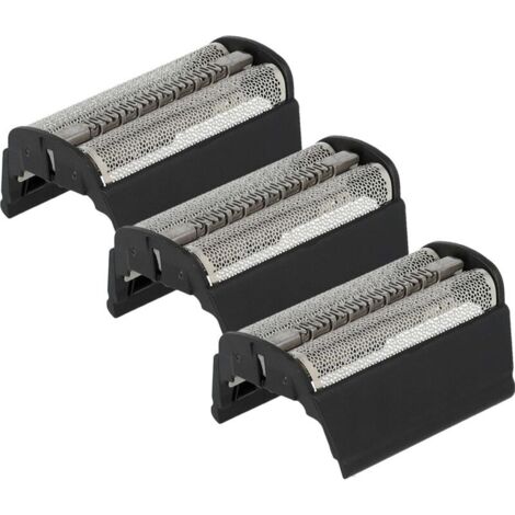 Cuchillas de repuesto + marco, compatibles con Braun Flex XP/XP II 5610-5613, 5600, 5614, 5663, color negro-Producto compatible