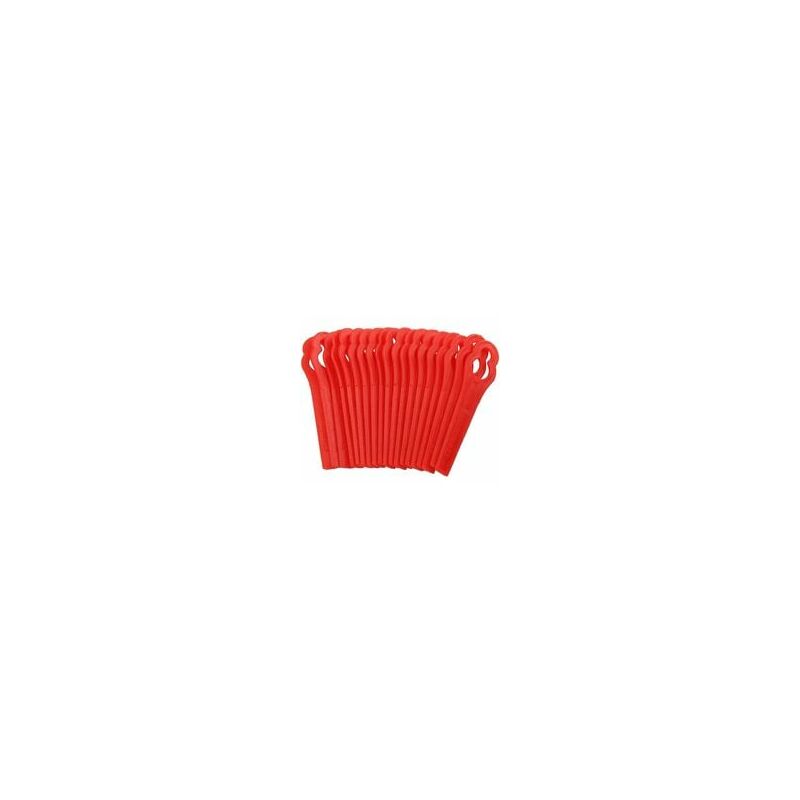 

Cuchillas de repuesto para recortadora de hilo LIDL de 100 piezas, orificio grande de 12 mm, orificio pequeño de 7 mm