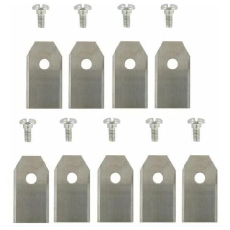 Cuchillas para cortacésped, paquete de 30 cuchillas para cortacésped robótico