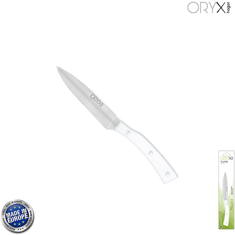 

Cuchillo alaska patatero hoja acero inoxidable 10 cm. blanco