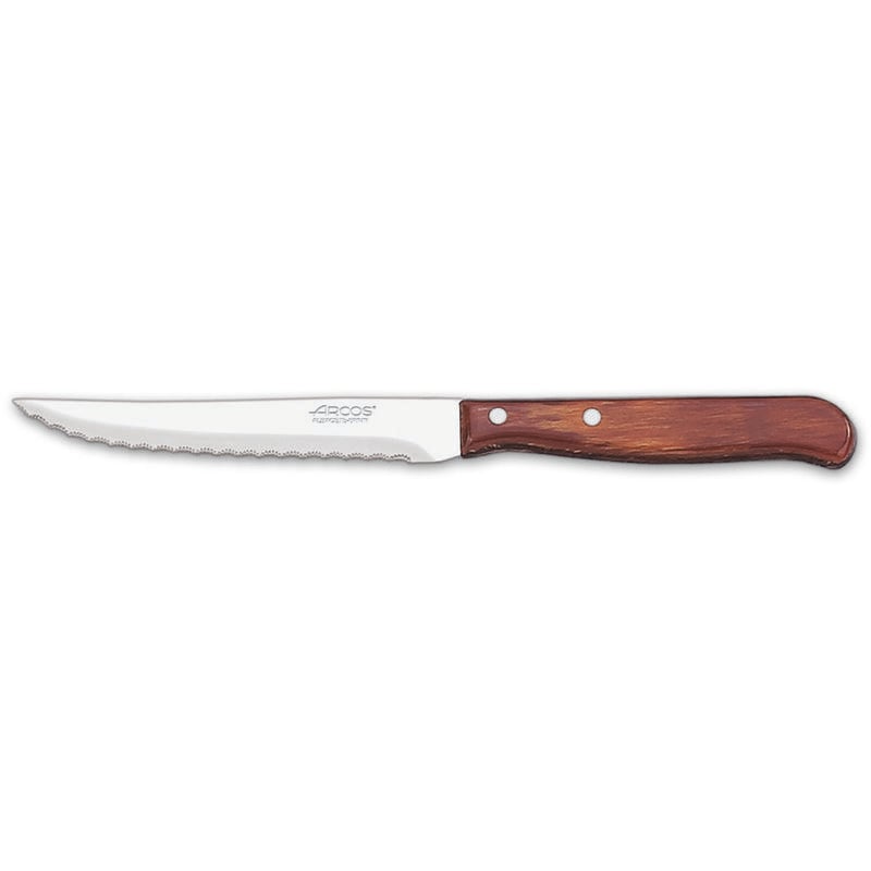 Arcos - Coltello per lonza Latina 100400 in acciaio inox Nitrum e mango legno compresso con lama 10,5 cm in scatola