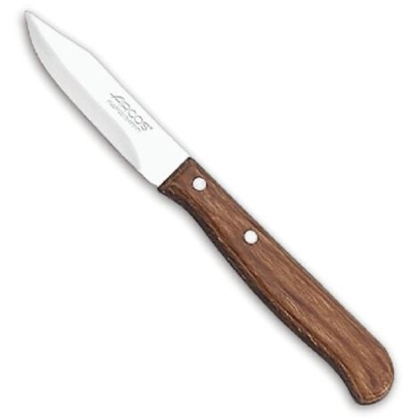 Cuchillo Cocina Patatero 65Mm Mango Madera Inox Arcos 100101