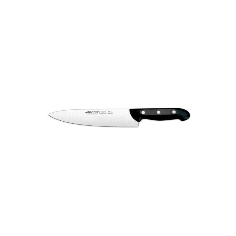 

Cuchillo Cocina Cocinero 215Mm Mango Polioximetileno Negro Inox 151000 - Arcos