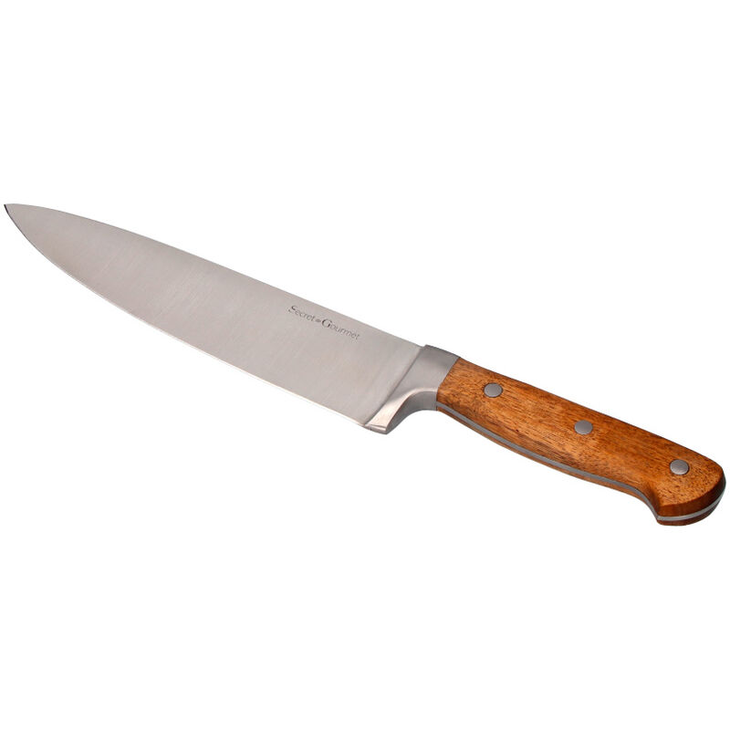 

SECRET DE GOURMET Cuchillo cocinero elegancia inox