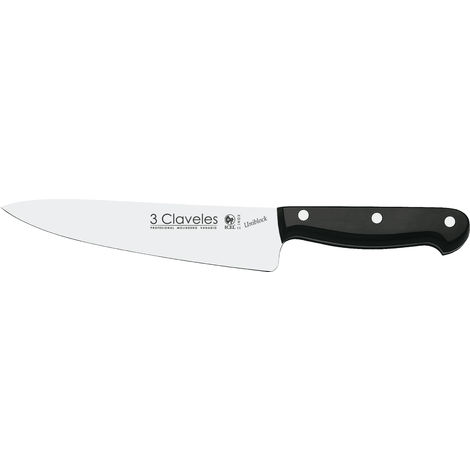 Cuchillo conicero 3 Claveles Uniblock 20CM 8" 01159