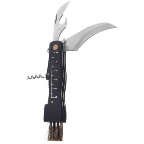 Cuchillo de acero para setas