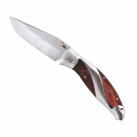 Cuchillo de Bolsillo Mango Inox/ Madera cm 20,0 Ausonia