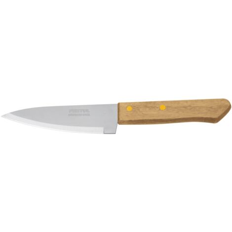 Cuchillo de chef con mango de madera - 13 cm