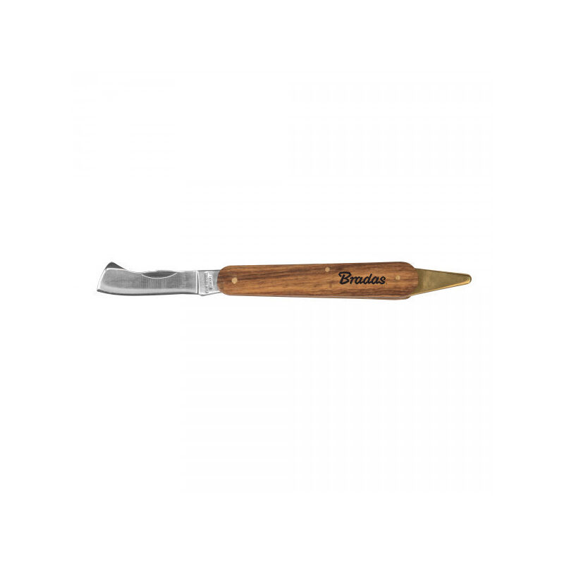 

Cuchillo de jardín plegable 'INOX' con mango de madera