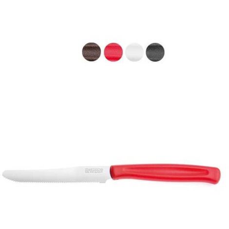 Cuchillo de mesa blanco de 11 cm, paquete de 6, Dinamik Kaimano