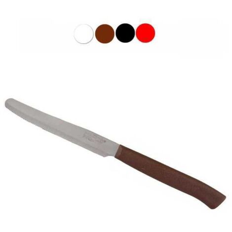 Cuchillo de mesa liso rojo cm 11 pz 6 Marietti