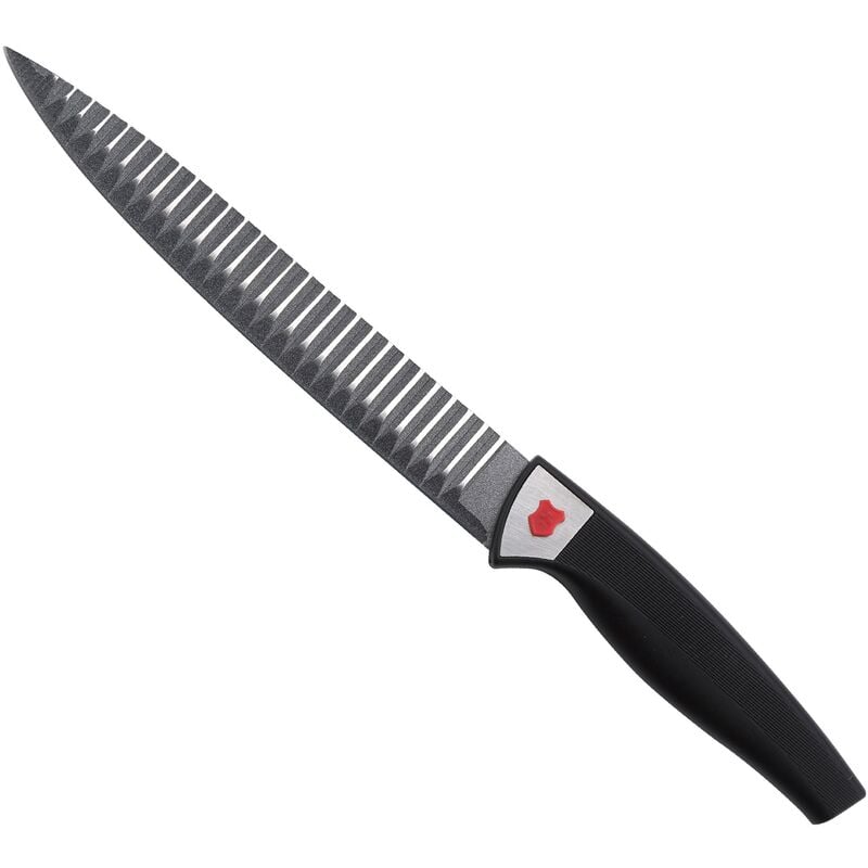 

Cuchillo De Pan 20 cm en acero inoxidable antiadherente Negro St. Moritz SH