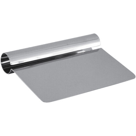 Cuchillo de panadería de acero inoxidable para porcionar masa 150x110 mm - Hendi 553404