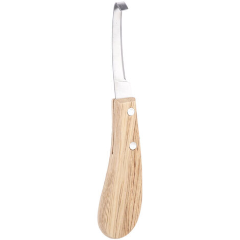 [Cuchillo de pie] + [Anónimo] + [Tipo L] + [Madera y metal]