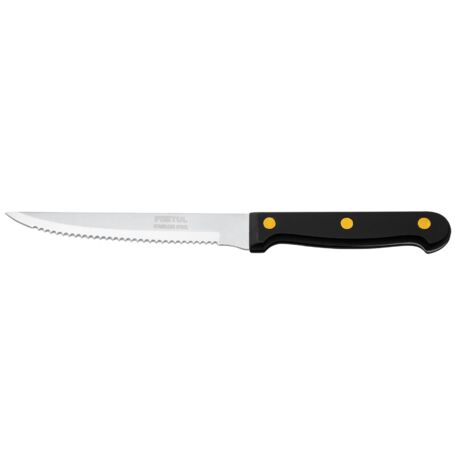 Cuchillo de sierra con mango de plástico - 13 cm