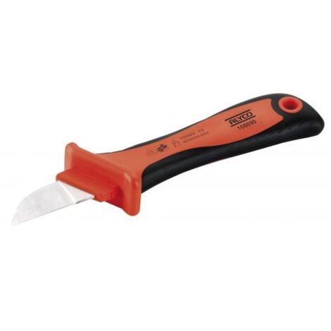Cuchillo electricista ALYCO Mango Aislado 200 mm